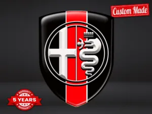 Alfa Romeo Vinilos Traseros Autos Resistentes Edición Limitada